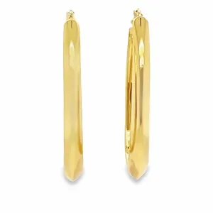 18KT Gold Hoop Earrings