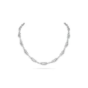 20.26CT Diamond Spiral Necklace