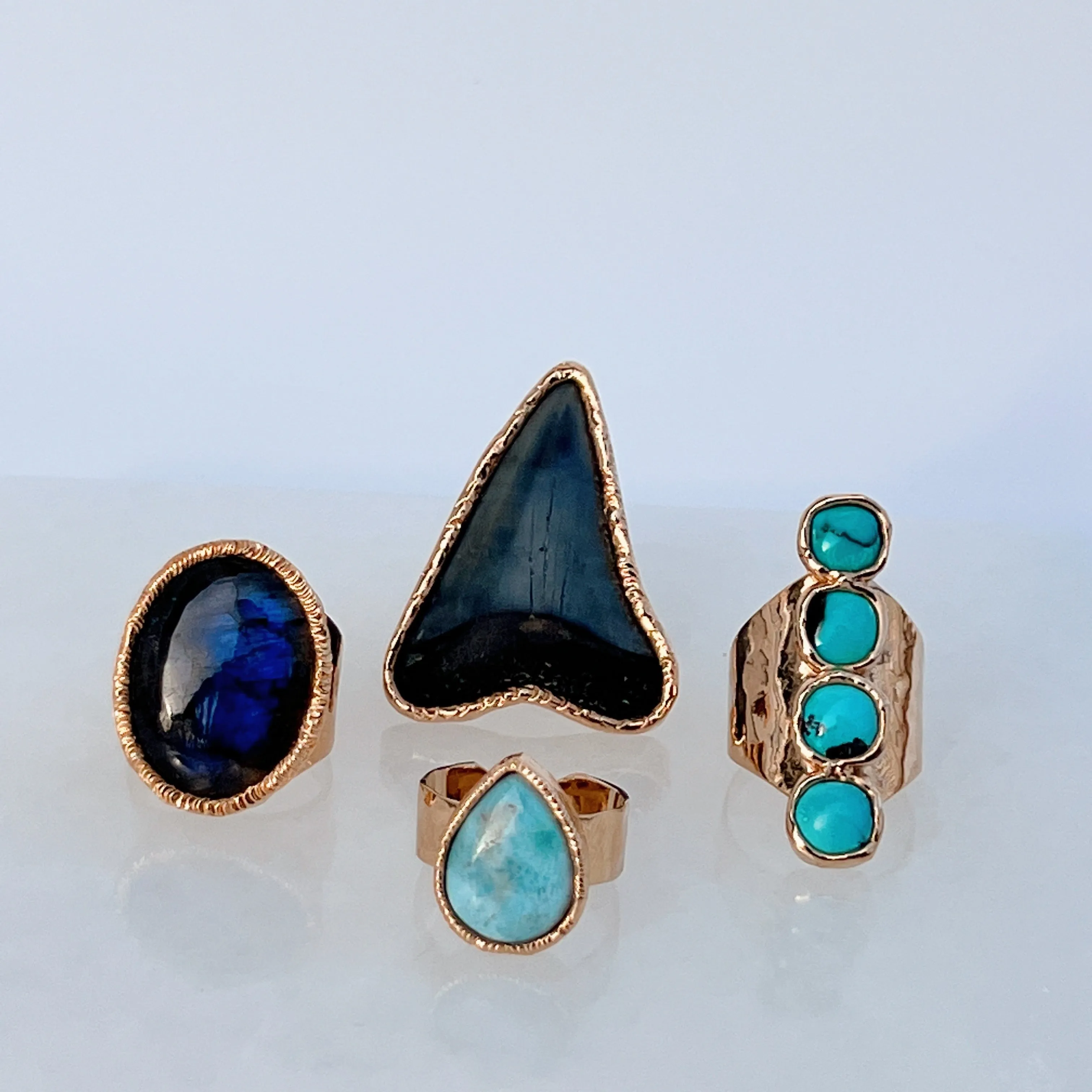 Labradorite Signature Ring