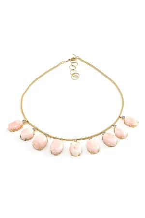 Natural Fringe Diamond Necklace