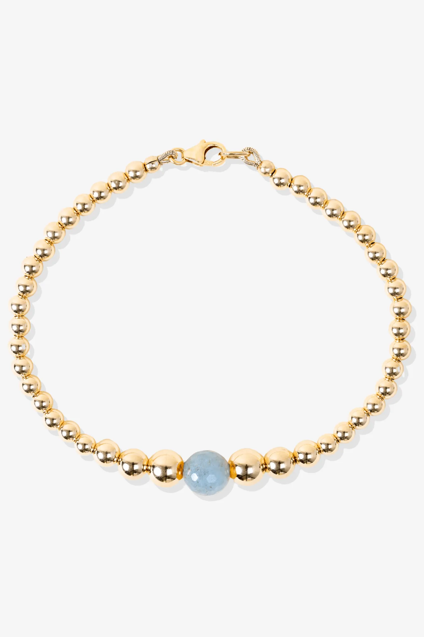 Pisces Zodiac Gradient REAL Gold Bracelet