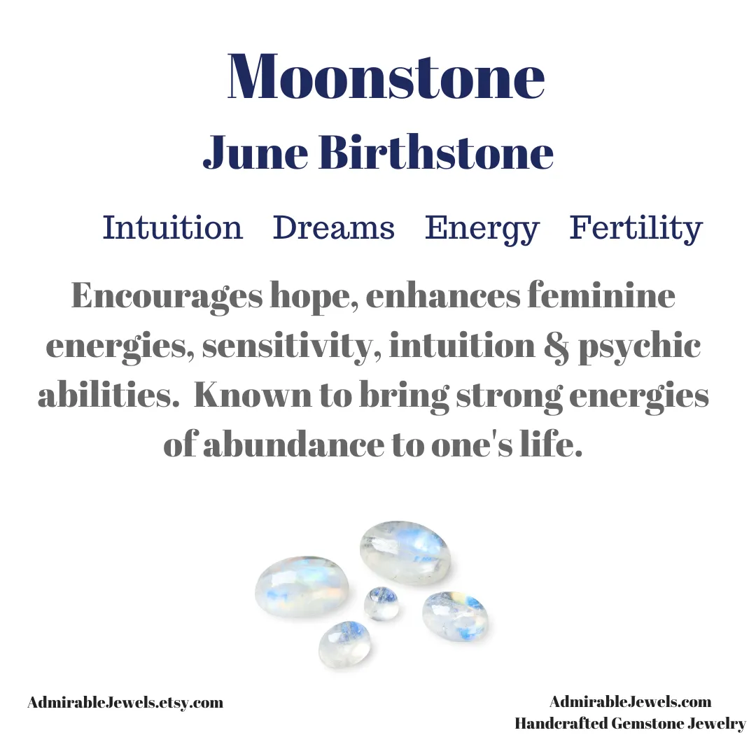 White Moonstone Pendant Necklace